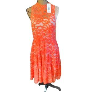 Erin Fetherston Lace Midi Dress